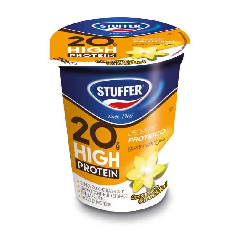 STUFFER DESSERT PROTEICO VANIGLIA 200 GR