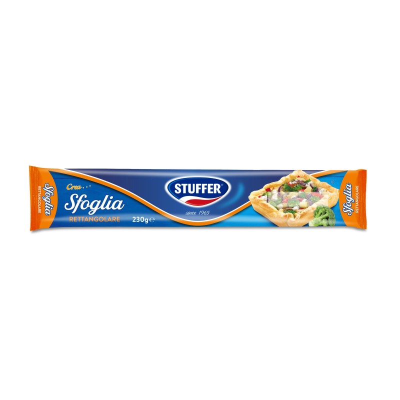 STUFFER CREA PASTA SFOGLIA RETT. 230 GR. X 18 CF