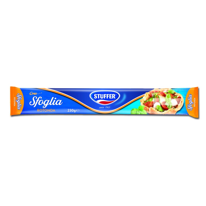 STUFFER CREA PASTA SFOGLIA ROTONDA 230 GR. X 15 CF