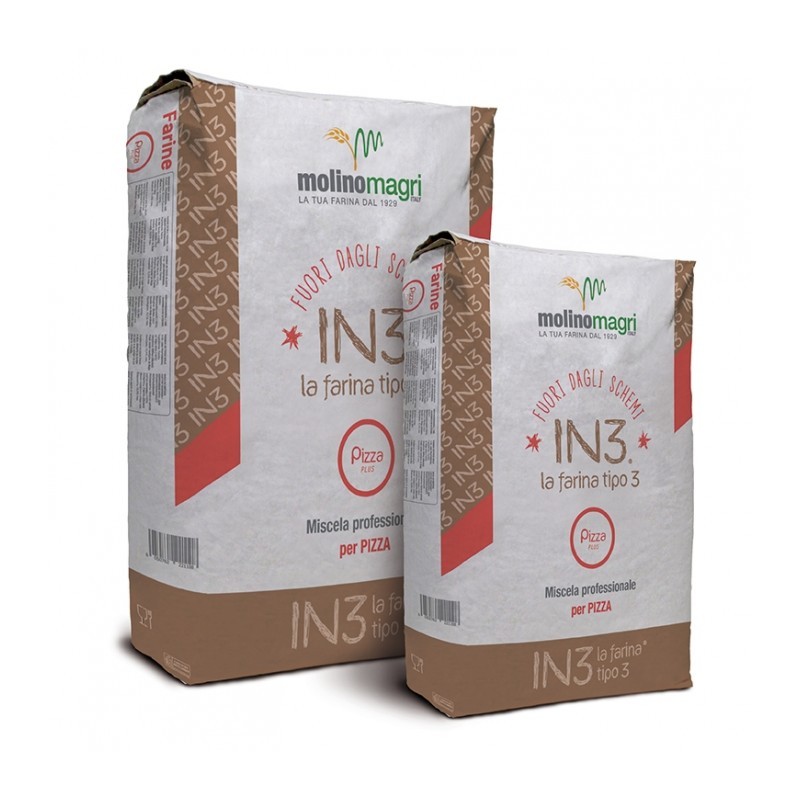 MAGRI MISCELA DI FARINE DI GRANO TENERO IN3 KG 10