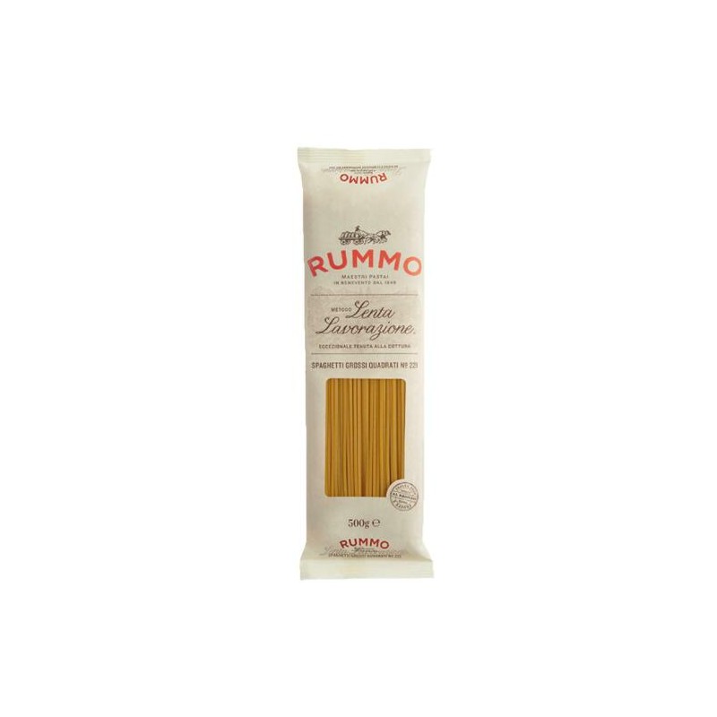 RUMMO SPAGHETTI GROSSI QUADRATI 221 500 GR X 24 PZ