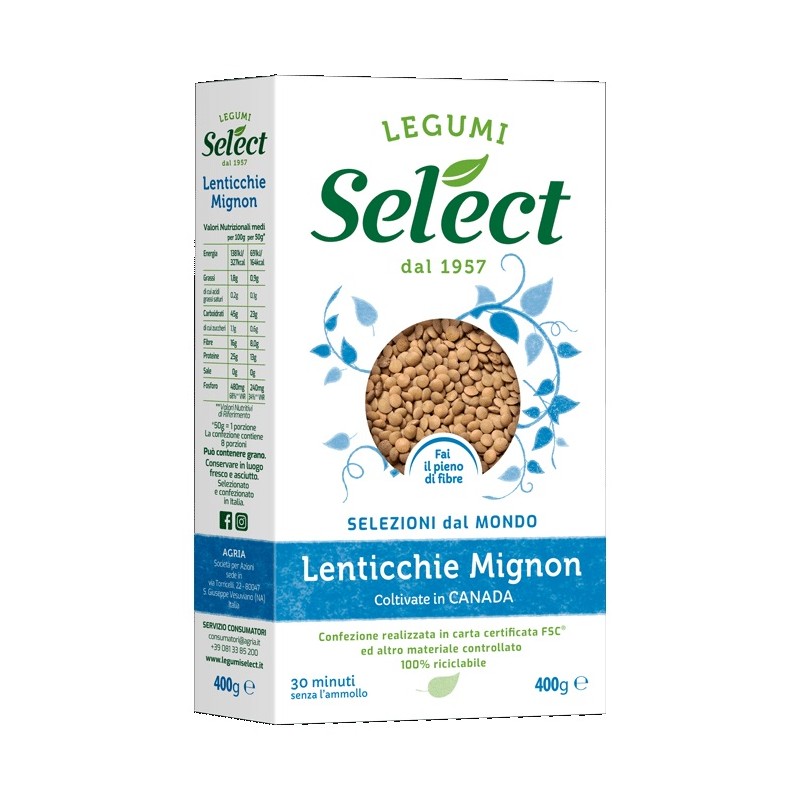 LENTICCHIE MIGNON SELECT 400X18