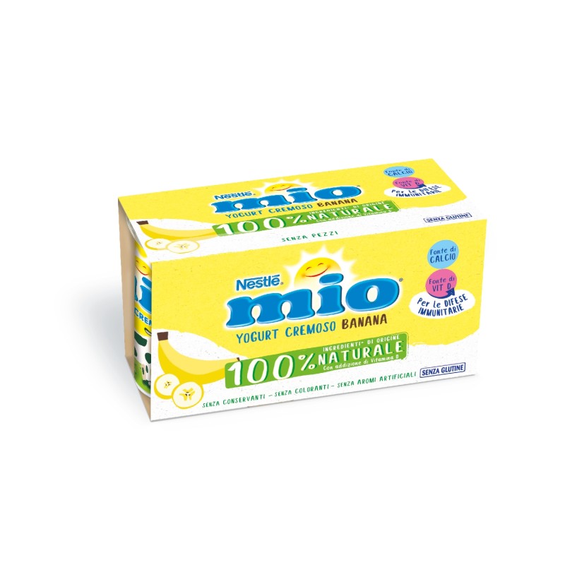 MIO YOGURT BANANA 2X125 GR. X 6 CF