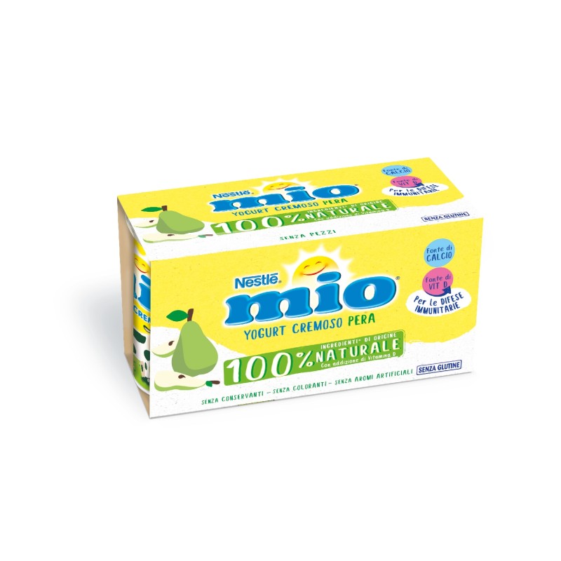 MIO YOGURT PERA 2X125 GR. X 6 CF