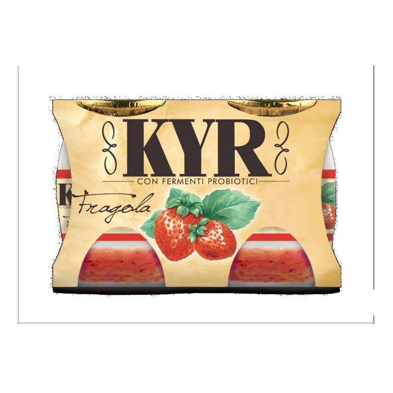 PARMALAT KYR YOGURT FRAGOLA 2X125G X 6 CF