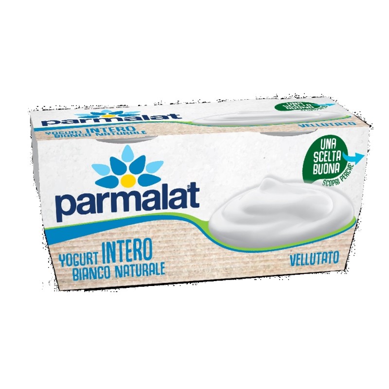 PARMALAT YOGURT INTERO BIANCO NAT 2X125G X 12 CF