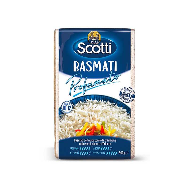 SCOTTI RISO BASMATI 500 X 12 PZ
