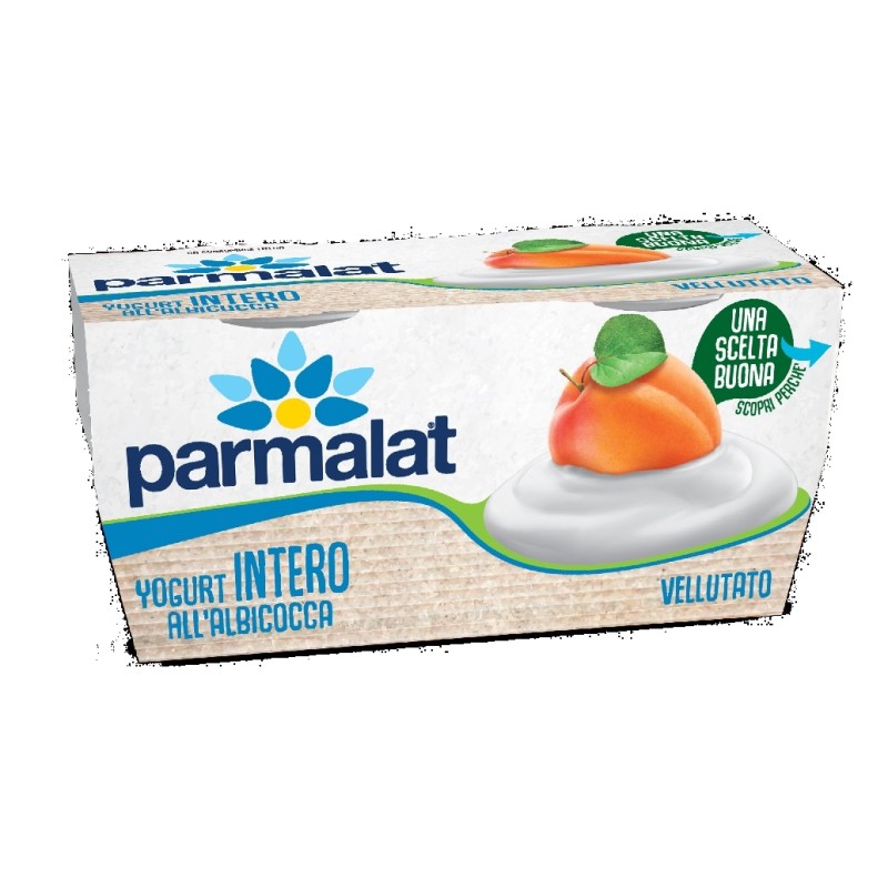 PARMALAT YOGURT INTERO ALBICOCCA 2X125G X 12 CF