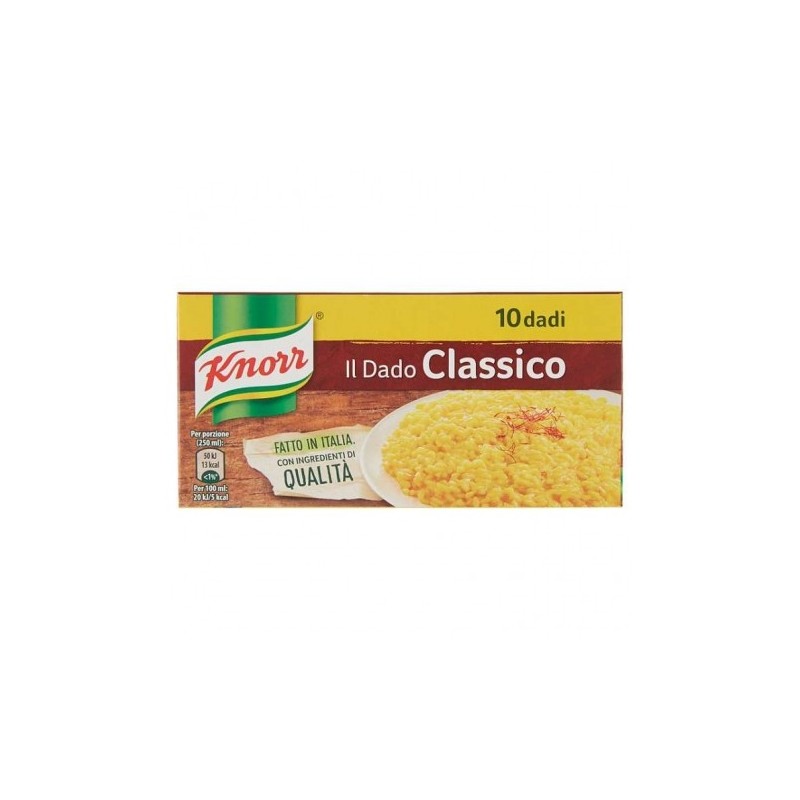 KNORR DADO CLASSICO 10 CUBETTI
