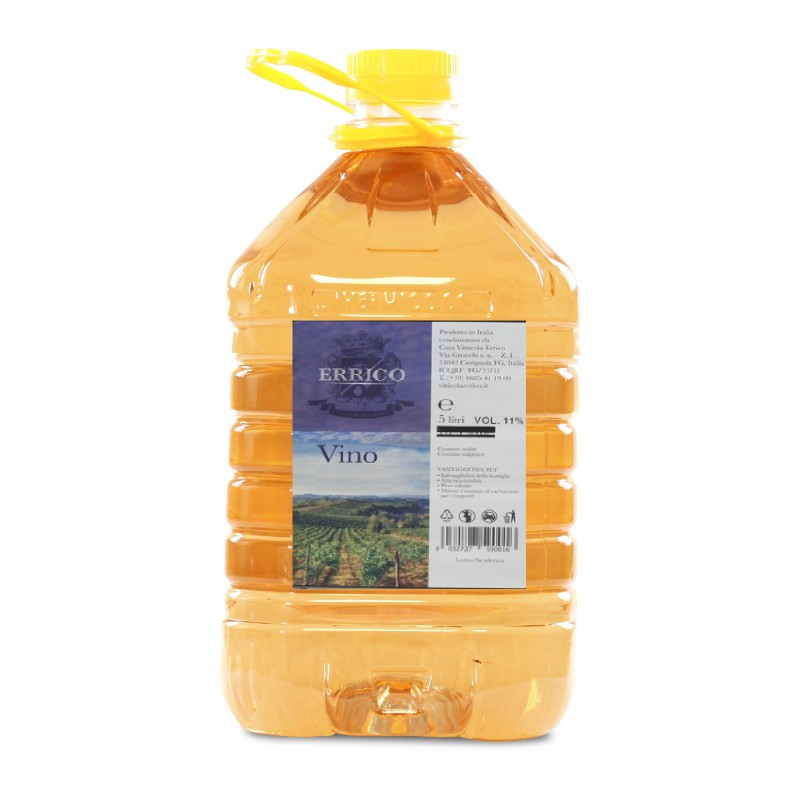 VINO BIANCO 5 LT PET