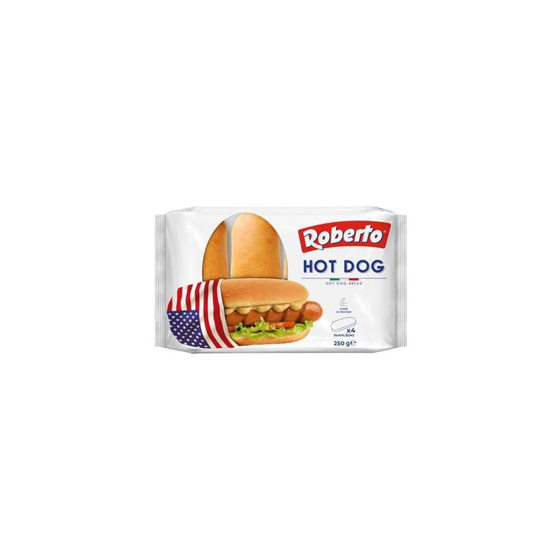 ROBERTO HOT DOGS GR 250 X 12 PZ