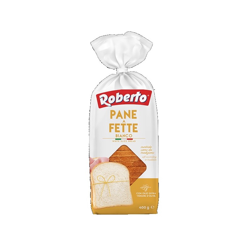 ROBERTO PANE BIANCO 400 GR X 8 PZ