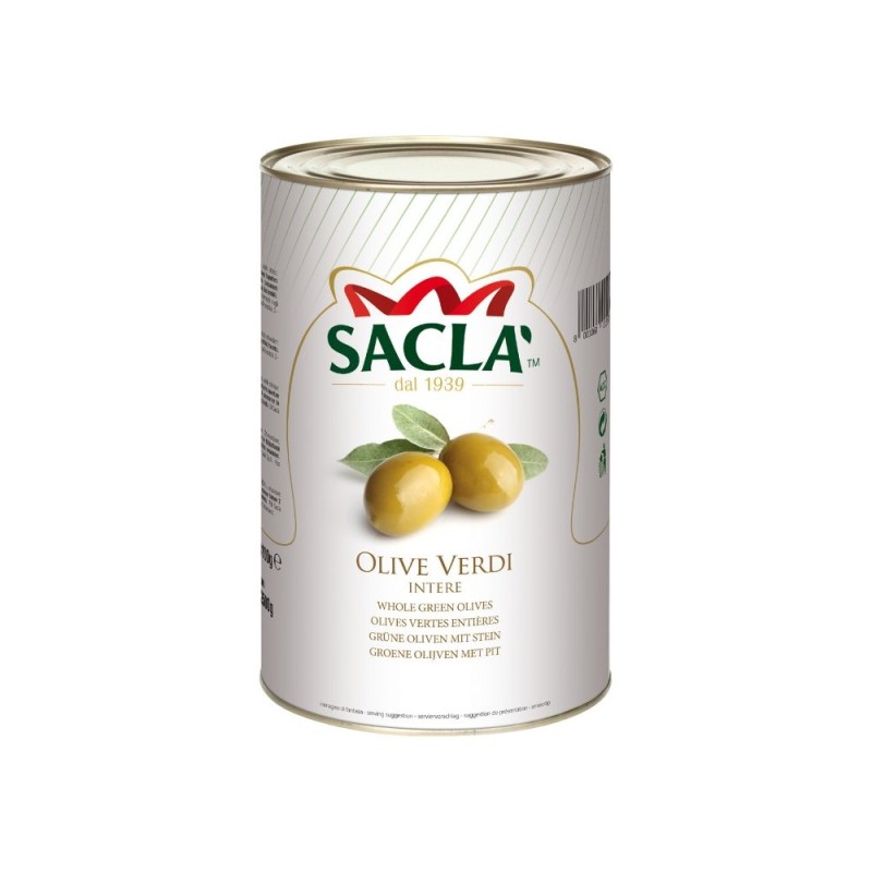 SACLA\' OLIVE VERDI MEDIUM LATTA 4.4 X 3 CF