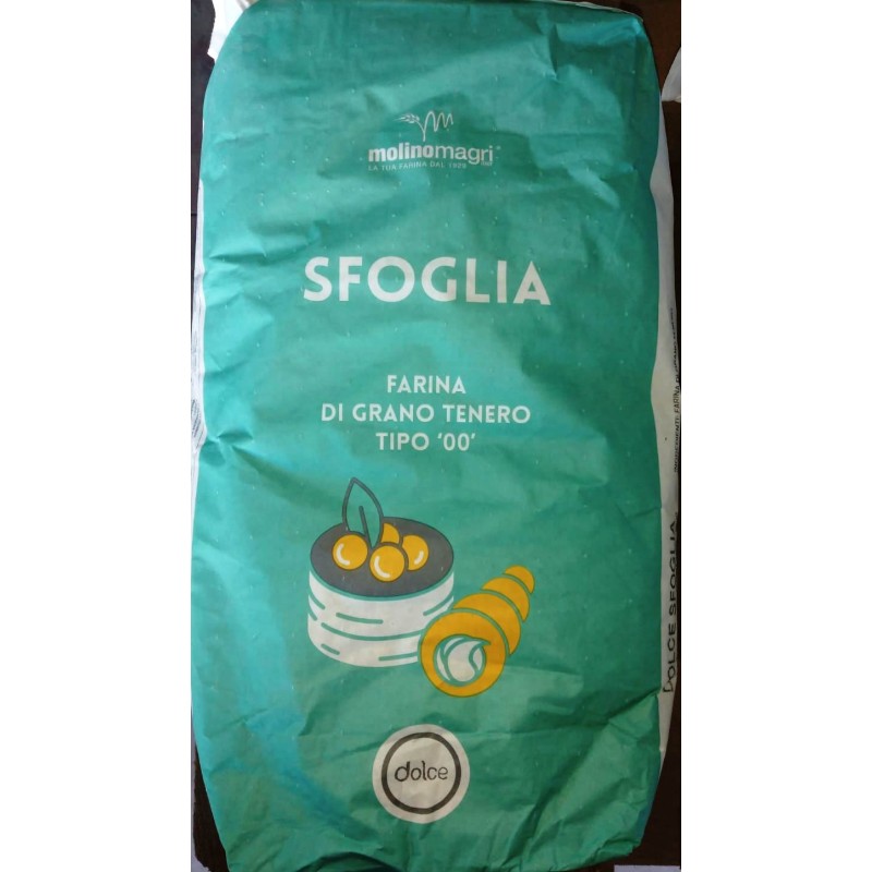 MAGRI FARINA 00 GRANO TENERO DOLCE SFOGLIA KG 10