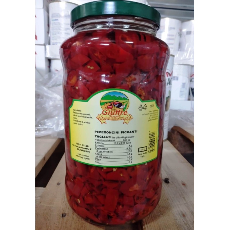 PEPERONCINI PICC. ROND. O.S. 3,100 ML