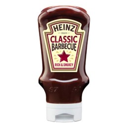 HEINZ BARBECUE CLASSIC SMALL TOP DOWN 260G X 8 CF