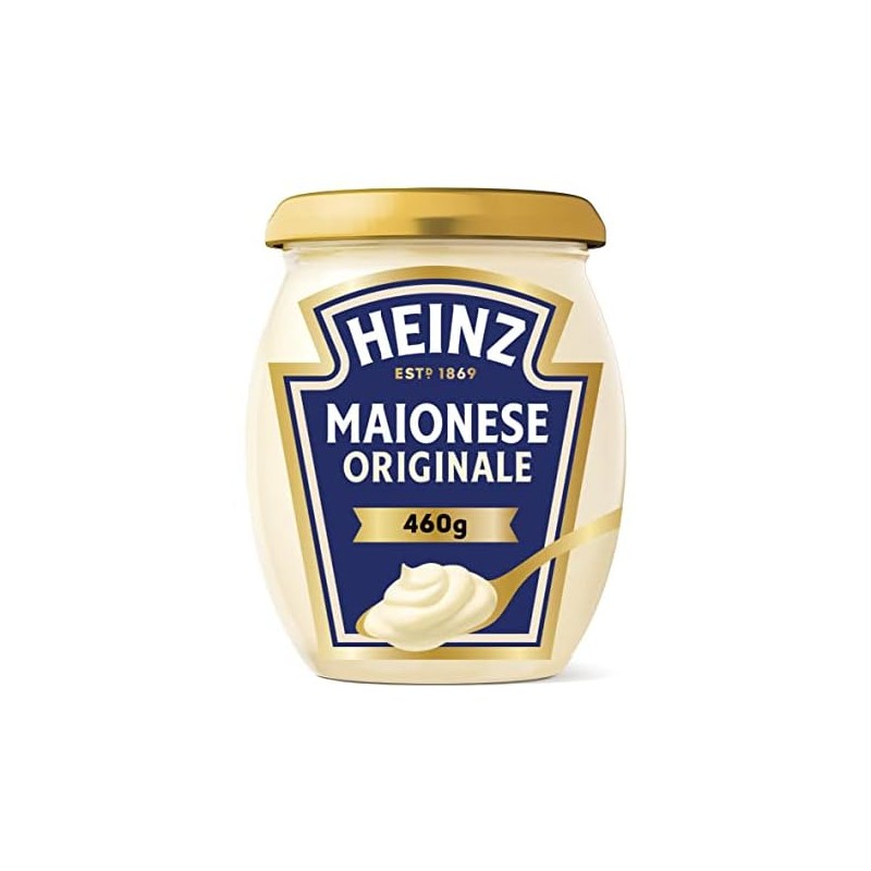 HEINZ MAYO SQUIS BUONA VETRO GRANDE 460G X 8 CF