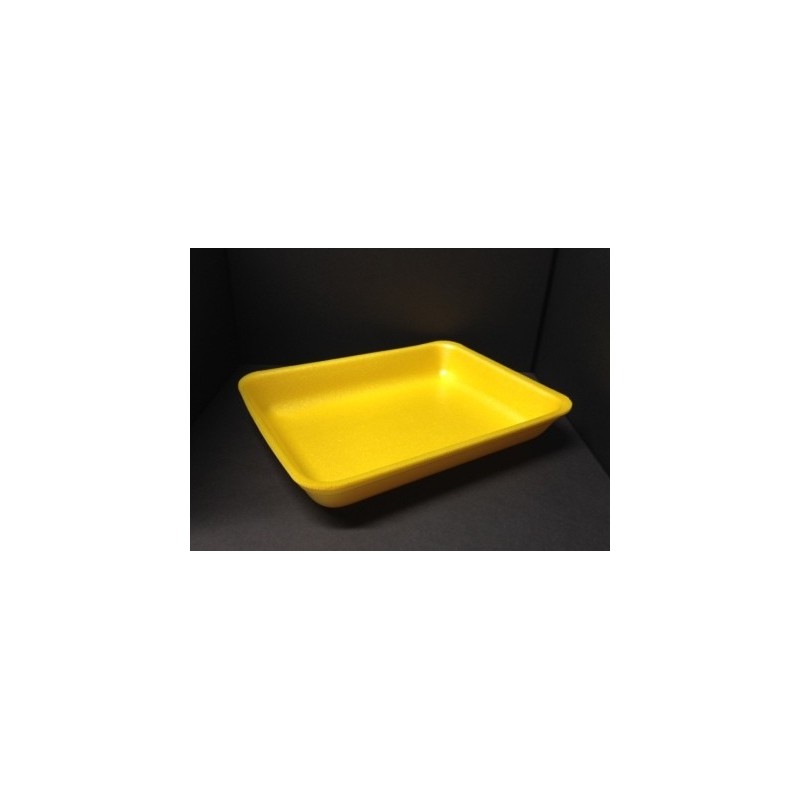 VASSOIO POL. CX 333 GIALLO 270*182*30 440 PZ X 4 BLS