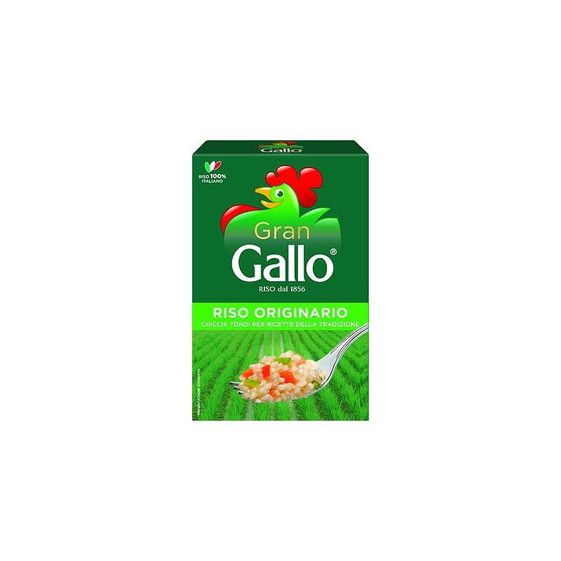 RISO GALLO ORIGINARIO 500 GR X 12 PZ
