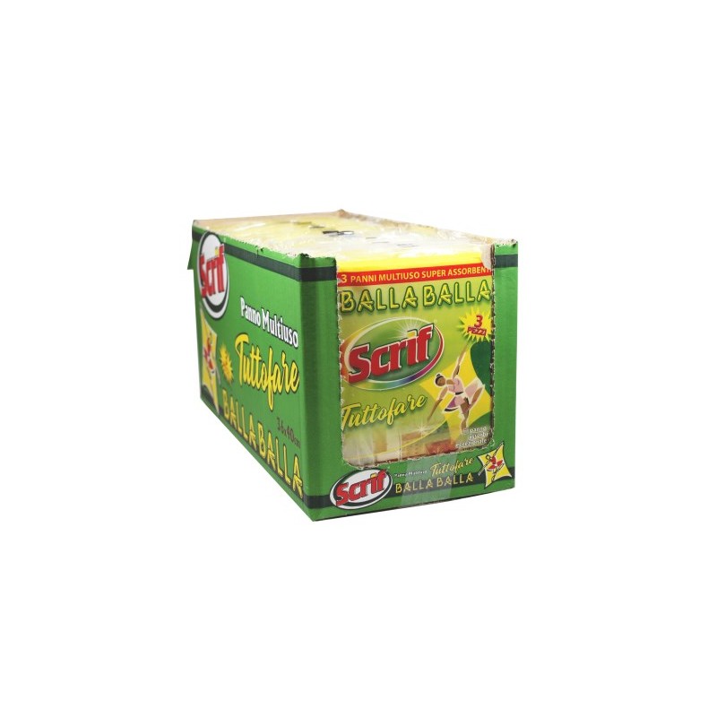 FATIGATI SCRIF PANNO TUTTOFARE 3 PZ 36X40 X 24 CF