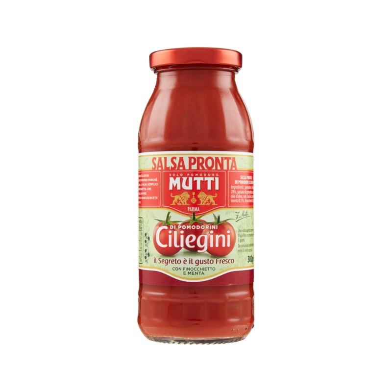 MUTTI SALSA PRONTA CILIEGINI 300 GR X 12 CF