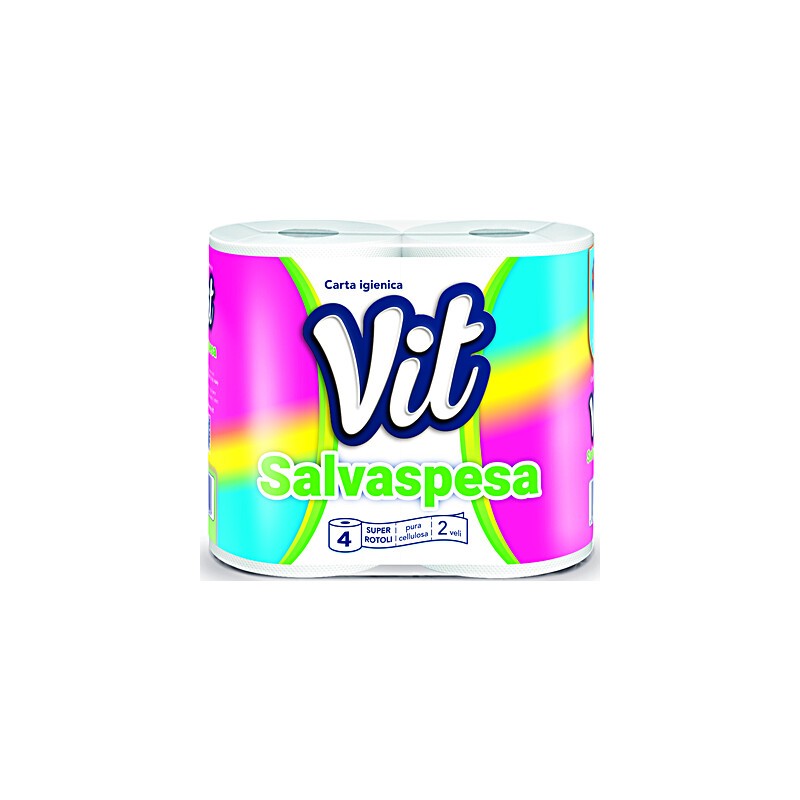 VIT CARTA IGIENICA 4 ROT. SALVA SPESA X 15 CF