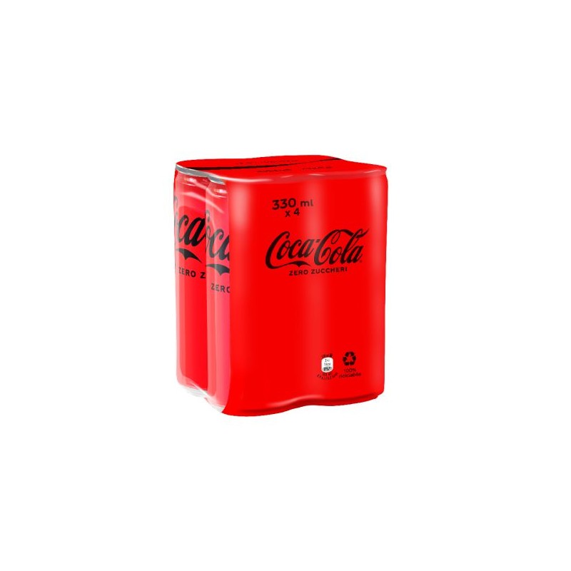 COCA COLA ZERO LATTINA 330 ML X 24 PZ