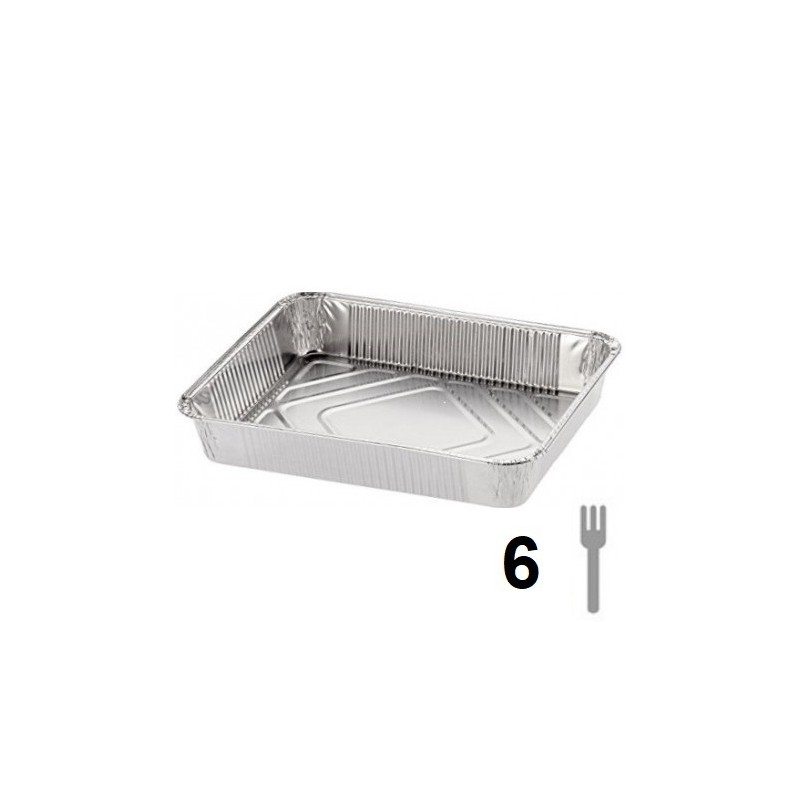 VASCHETTE M.PACK 6 PORZ.C.COPERCHIO X 24 R86L