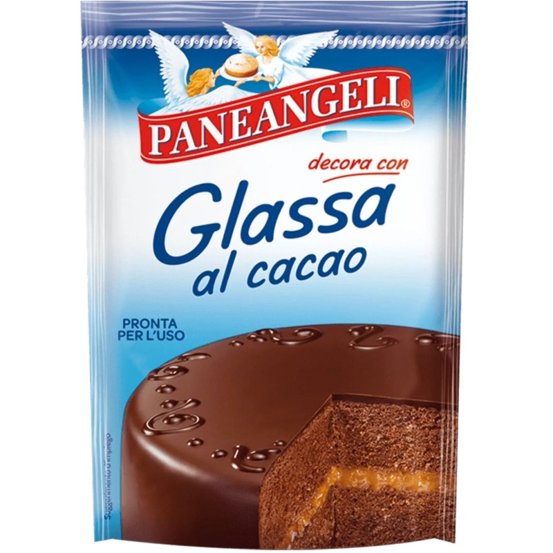 P. ANGELI GLASSA CACAO 125 GR X 8 CF