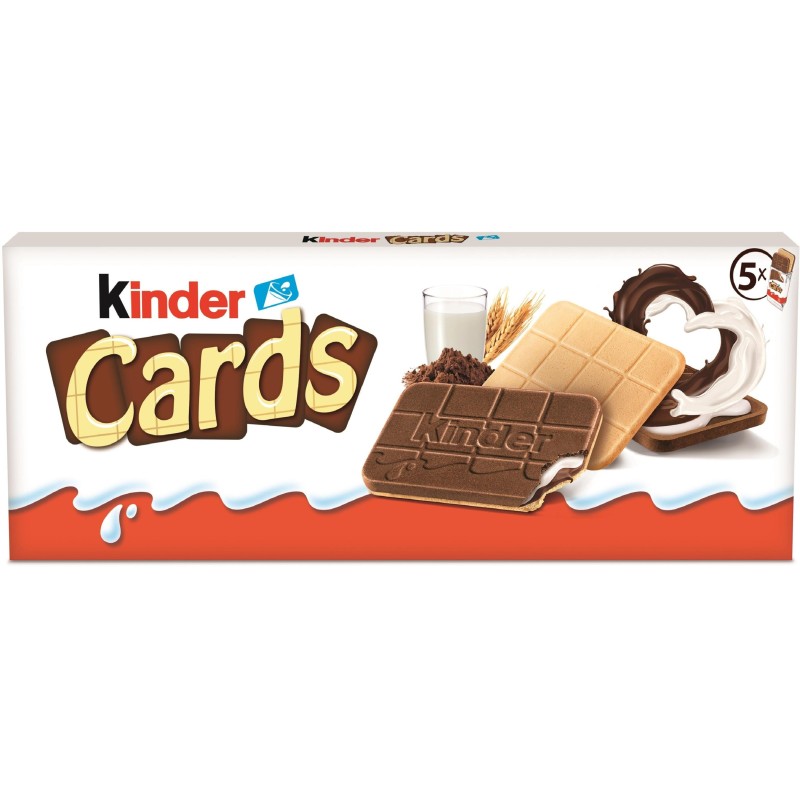 KINDER CARDS T2 X 5 PZ X 20 CF