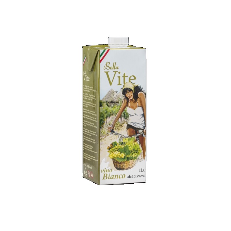 BELLAVITE VINO BIANCO BRIK LT 1 X 15 CF