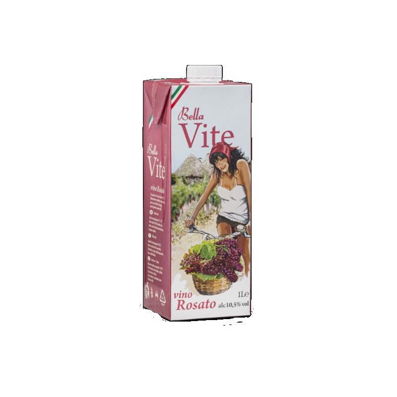 BELLAVITE VINO ROSATO BRIK LT 1 X 15 CF