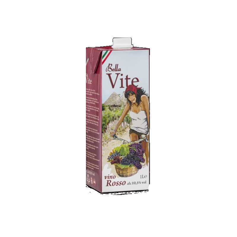 BELLAVITE VINO ROSSO BRIK LT 1 X 15 CF