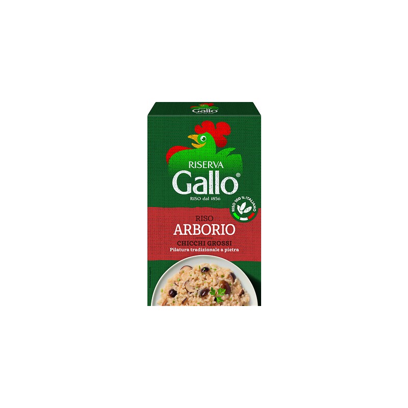 RISO GALLO ARBORIO KG 1 X 12 CF