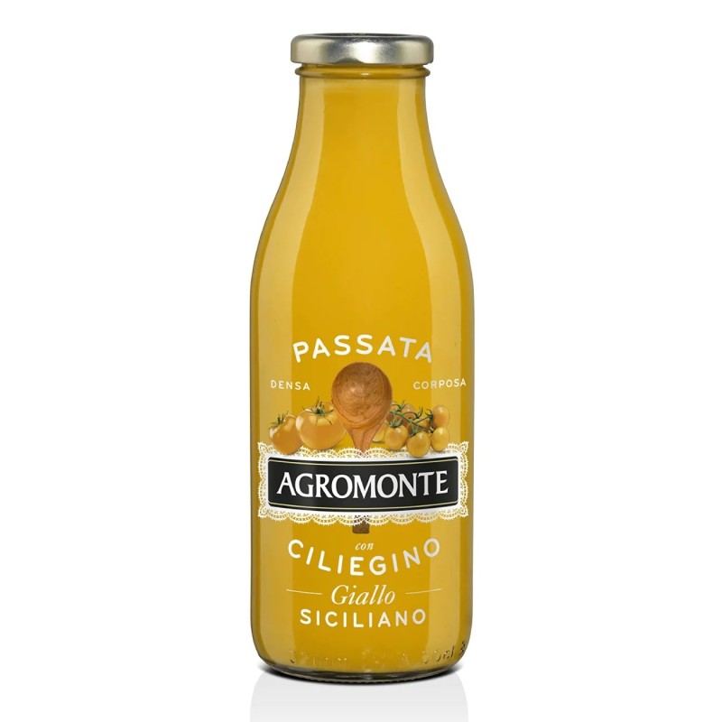 AGROMONTE PASSATA DI POM. E CIL. GIALLO 550 GR X 12 CF