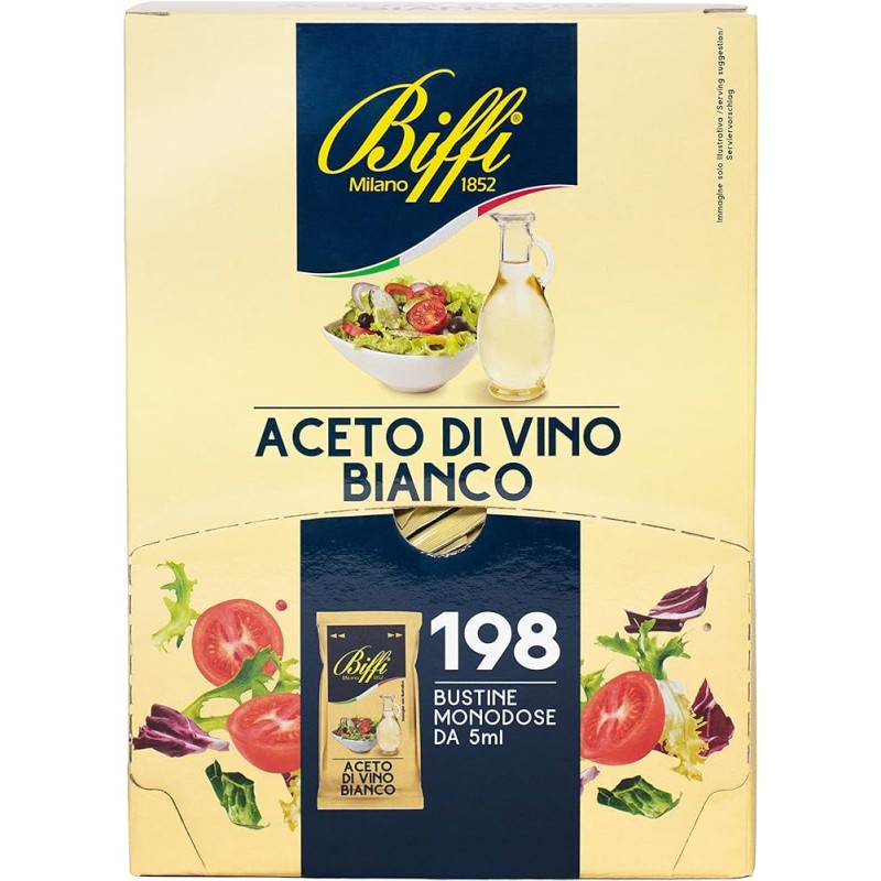 GAIA ACETO DI VINO BIANCO 6X198X10ML