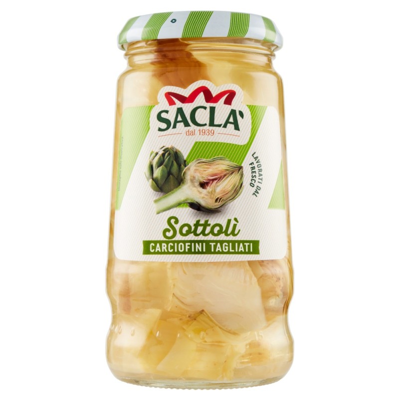 SACLA\' CARCIOFINI TAGL.SOTTOLI\' GR.285 X 12 CF