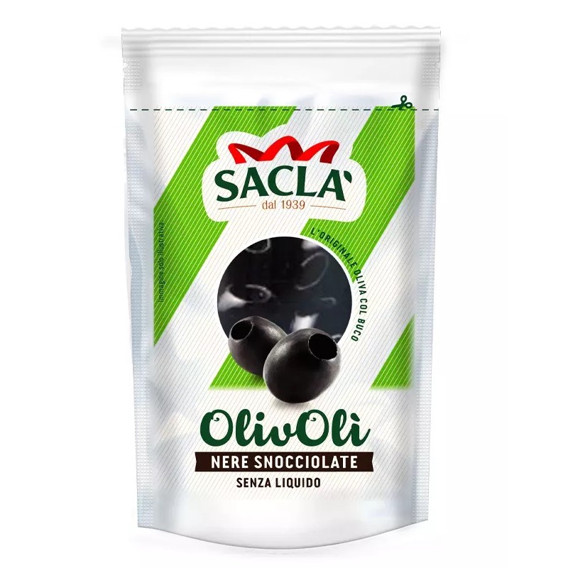 SACLA\' OLIVOLI\' PAK NERE SNOCCIOLATE GR.75 X 24 CF