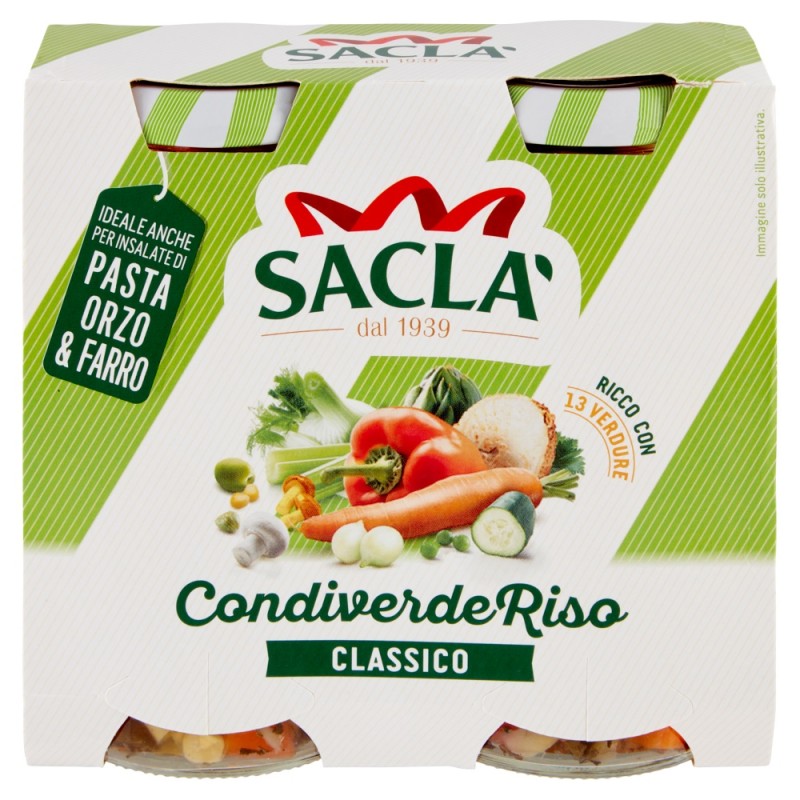 SACLA\' RISO CLASSICO DUO GR. 290 X 2 PZ X 6 CF