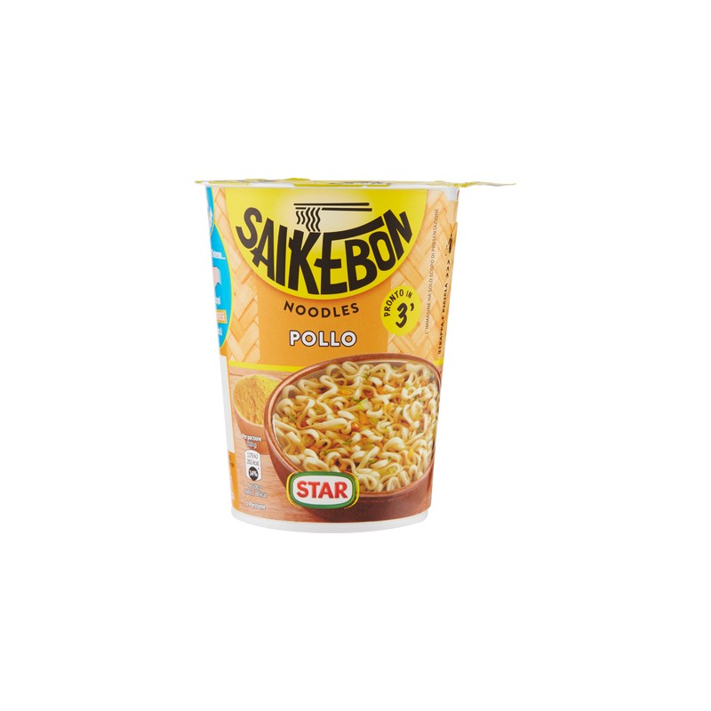STAR SAIKEBON NOODLE 60 GR POLLO X 8 CF