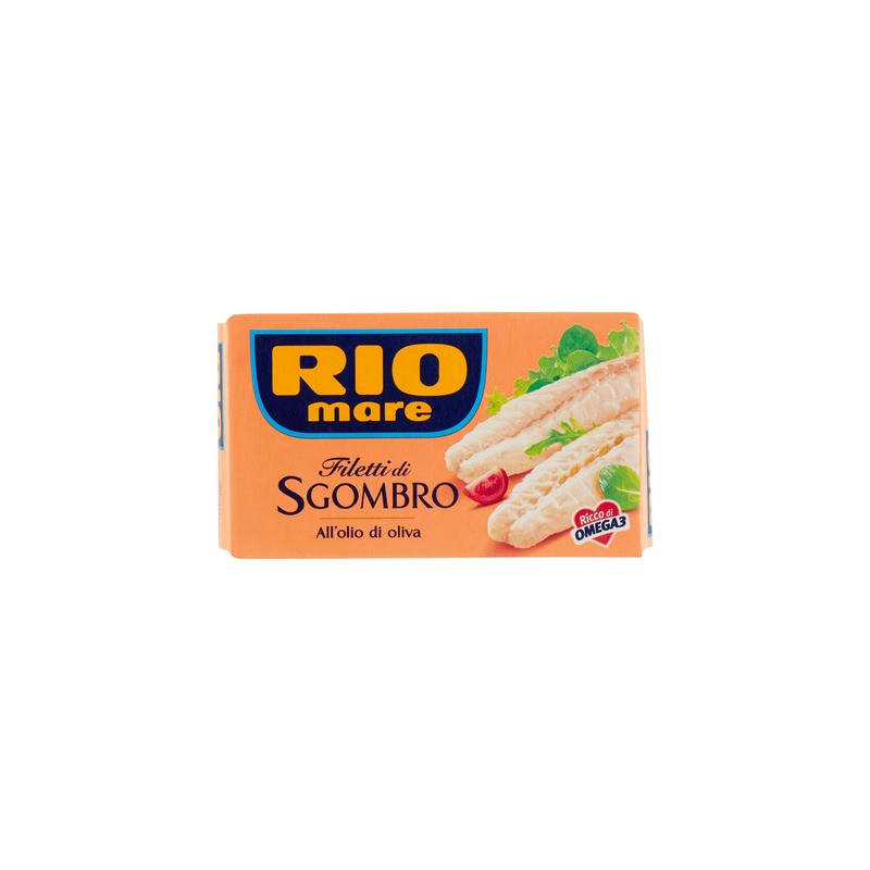 RIOMARE SGOMBRO OLIO OLIVA GR.125 X 50 CF