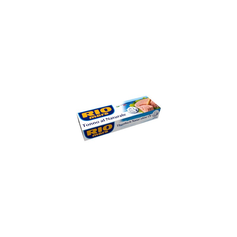 RIOMARE TONNO NATURALE GR.80 X 3 PZ