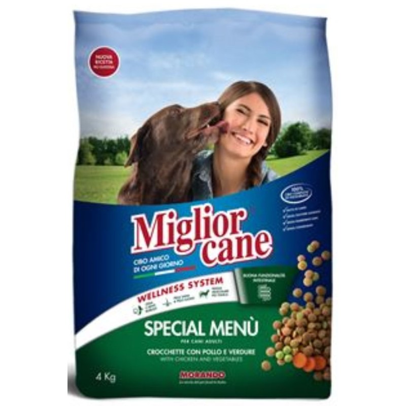 MC CROCCHETTE POLLO E VERDURE ACTIVE 4 KG X 4 CF
