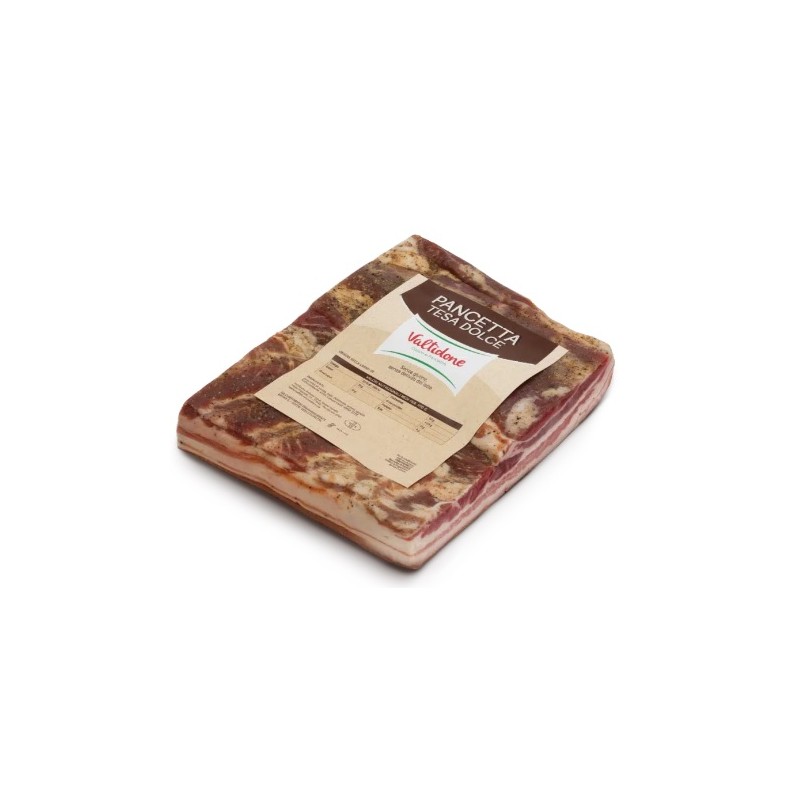 VALTIDONE PANCETTA TESA DOLCE 1/2 SV