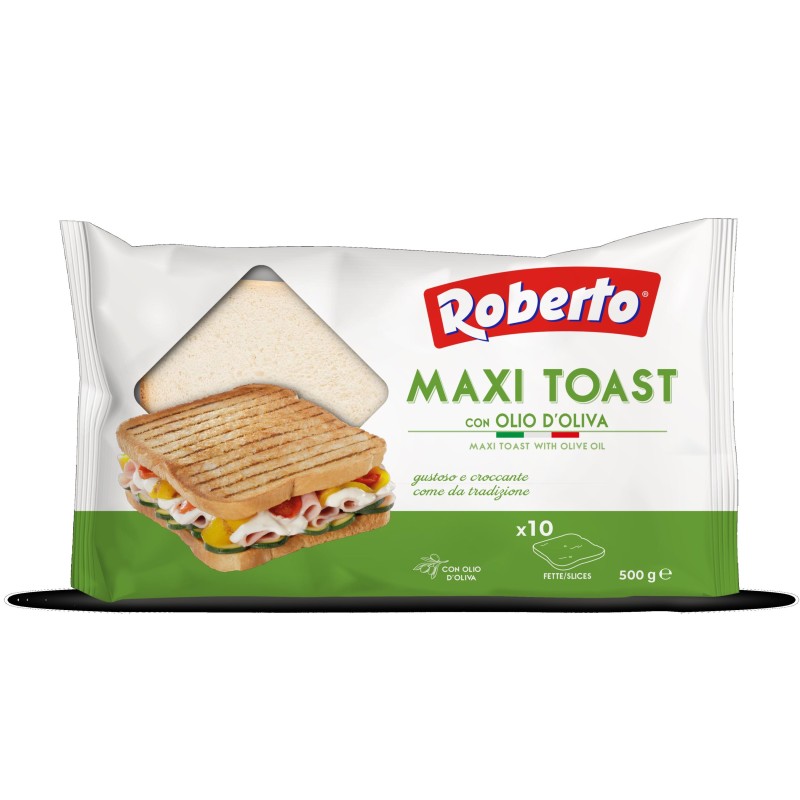 ROBERTO PANE MAXITOAST 500 GR X 8 CF