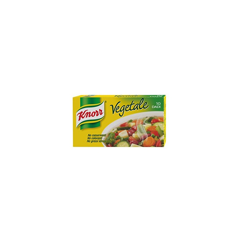 KNORR DADO VEGETALE 10 CUBETTI
