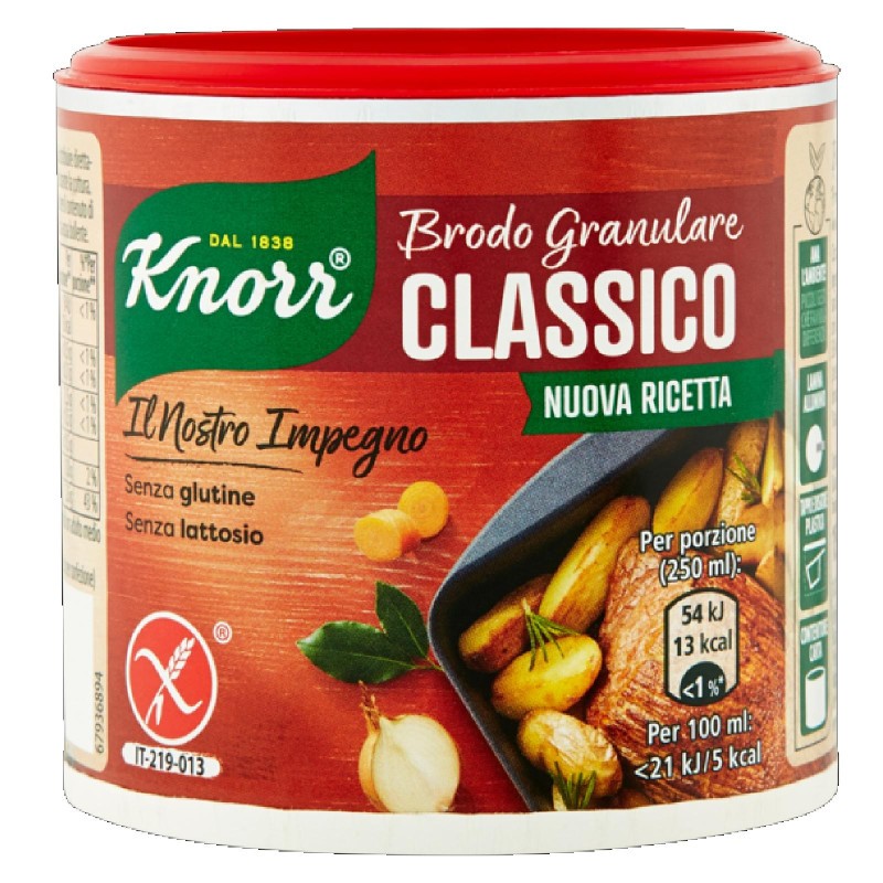 KNORR BRODO GRANULARE CLASSICO 150 GR X 12 CF