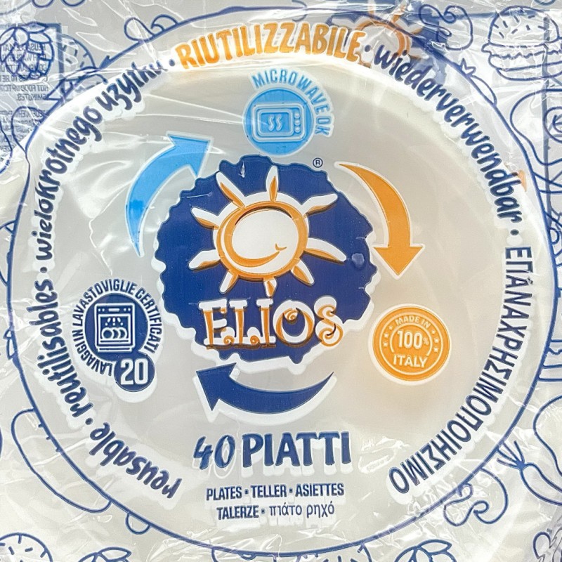 ELIOS PIATTI DESSERT 40 PZ X 34 CF
