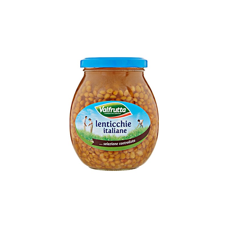 VF LENTICCHIE VETRO 370 GR X 12 CF