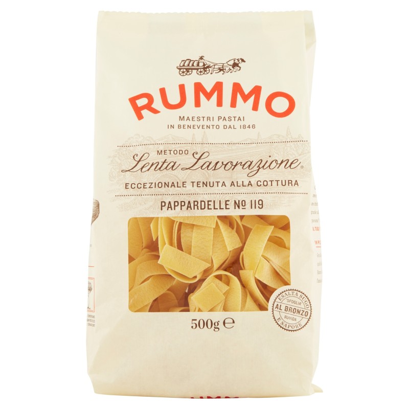 RUMMO PAPPARDELLE NIDI 119 500 GR X 12 PZ